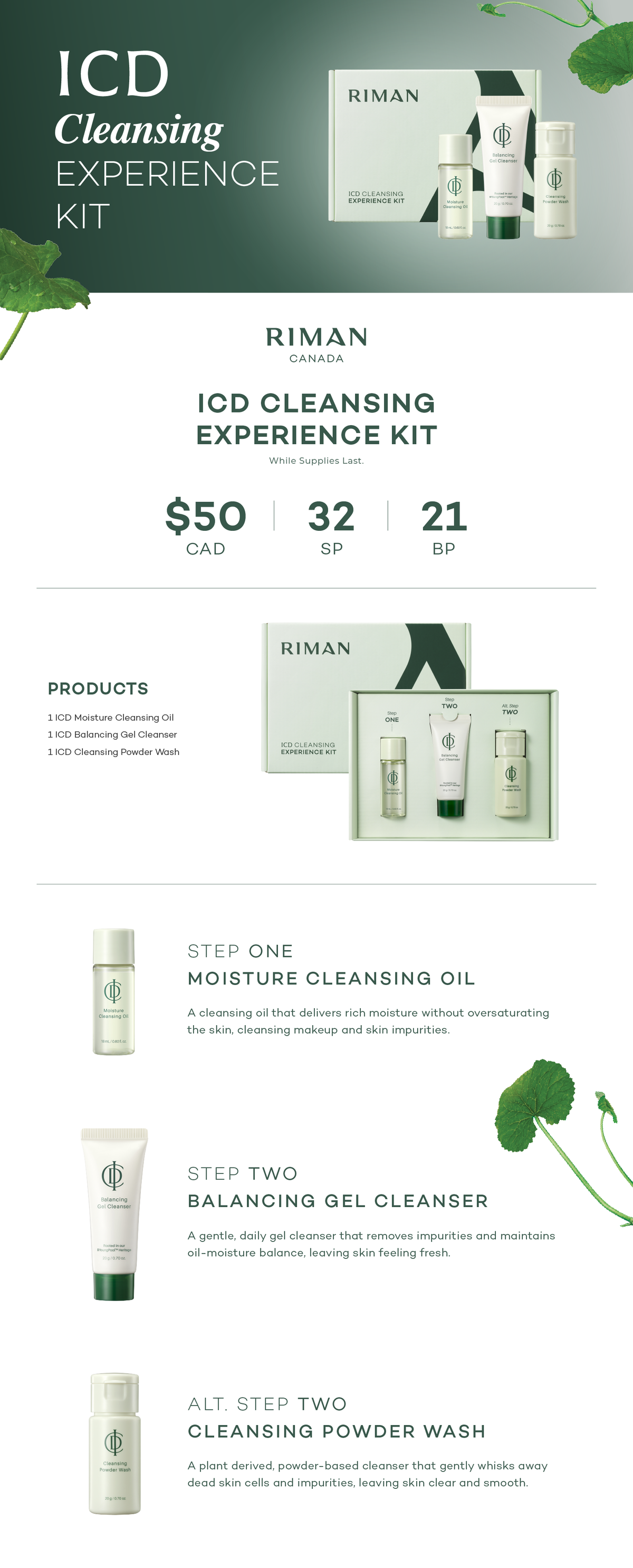 ICD Experience Cleansing Kit