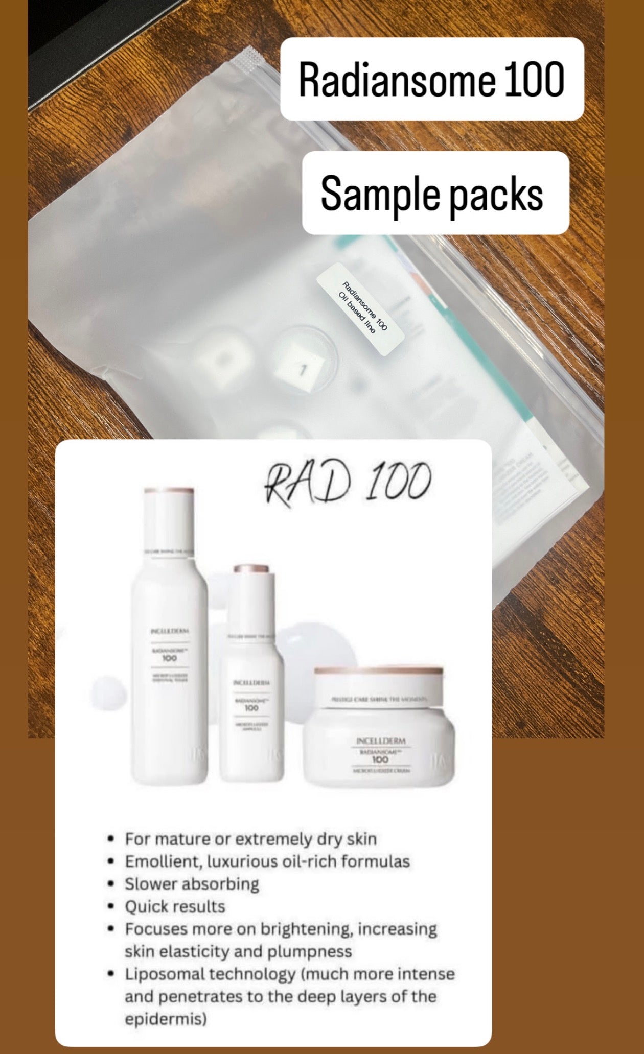 Sample Pack-Radiansome 100