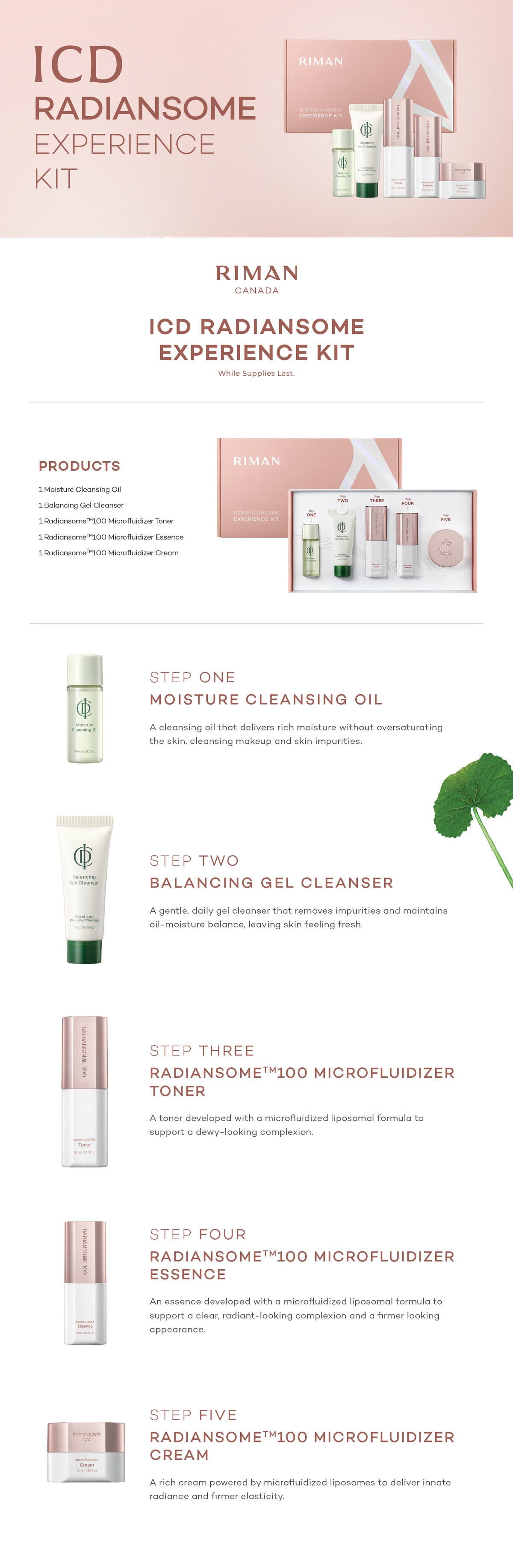 Radiansome Experience Kit